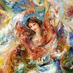 نخ و نقشه تابلوفرش طرح تکامل زندگی