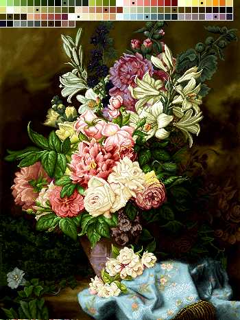 prod7319 نخ و نقشه تابلوفرش طرح فراغ یار