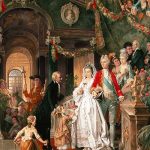 نخ و نقشه تابلوفرش طرح عروس