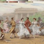 نخ و نقشه تابلوفرش طرح رقص گام