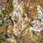 نخ و نقشه تابلوفرش طرح تمنای زندگی