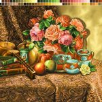 نخ و نقشه تابلوفرش طرح یادگاری