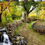 نخ و نقشه تابلوفرش طرح کوچه باغ 5771