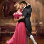 نخ و نقشه تابلوفرش طرح تانگوی عاشقانه