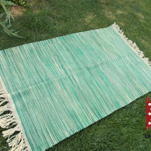 گلیم مدرن سبز