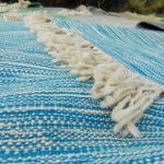 گلیم مدرن آبی