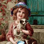 نخ و نقشه تابلوفرش طرح لیندا