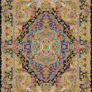 نخ و نقشه فرش زیرپایی سنتی 3561