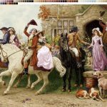 نخ و نقشه تابلوفرش طرح بدرقه متوسط