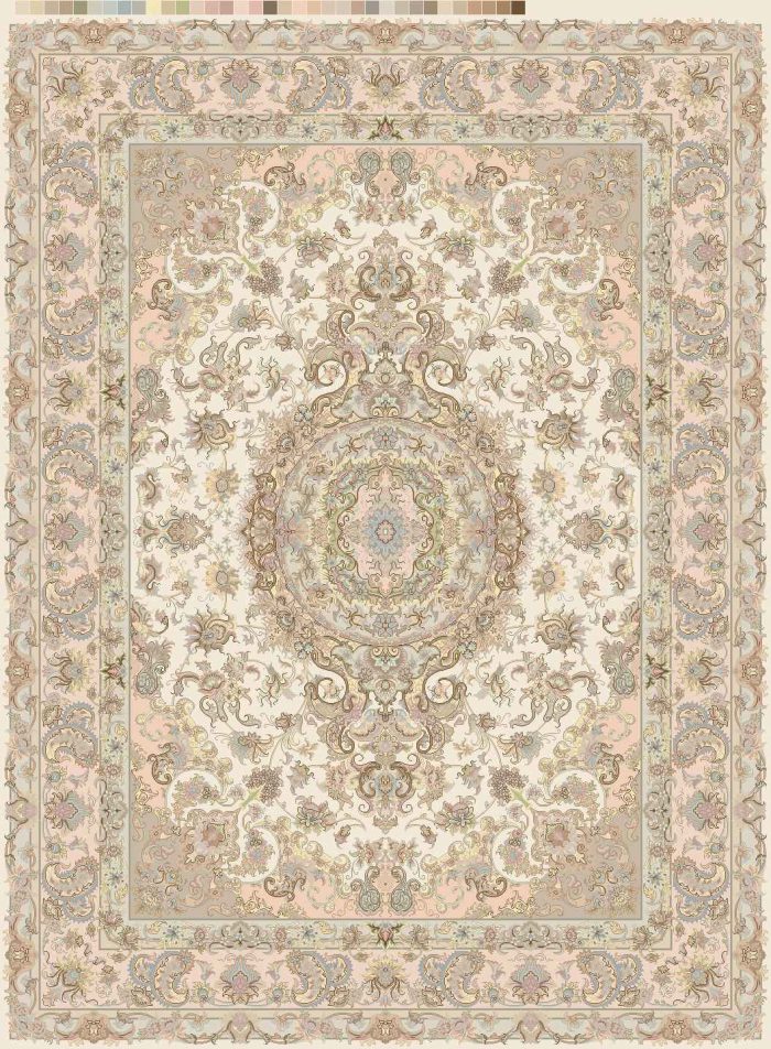 prod3942-1-700x952 نخ و نقشه فرش زیرپایی سنتی 3942