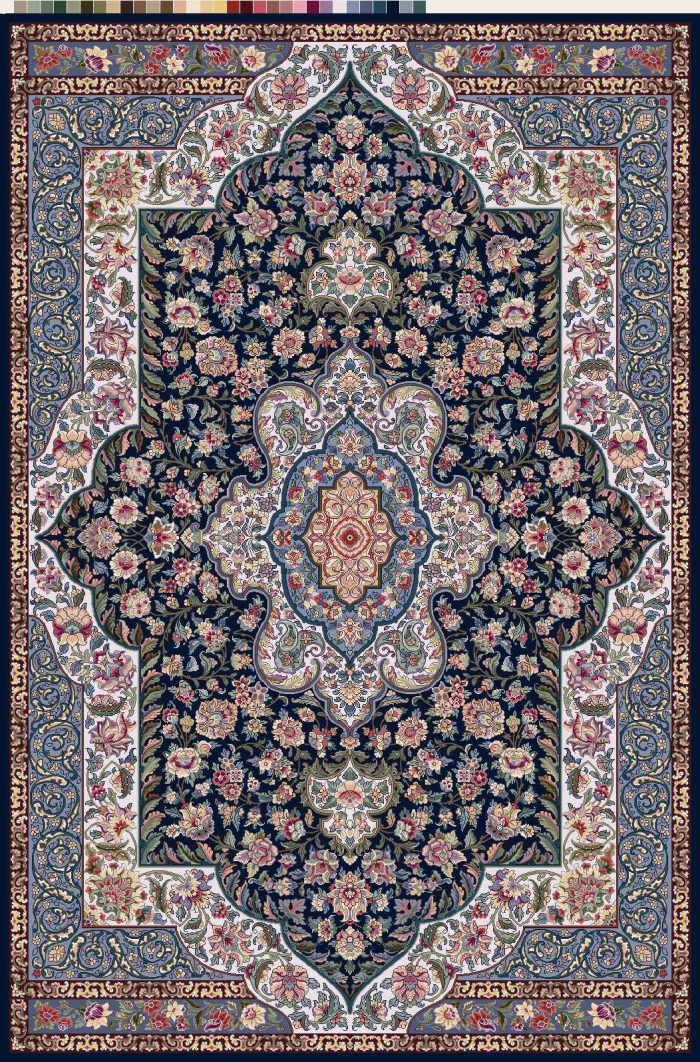 prod5742-1-700x1062 نخ و نقشه فرش زیرپایی اسلیمی 5742