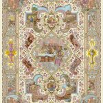 نخ و نقشه فرش زیرپایی دستور پادشاه