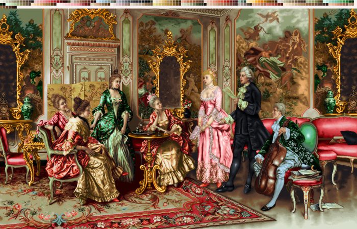 prod6453-700x449 نخ و نقشه تابلوفرش طرح محفل شعرخانی سایز خیلی بزرگ