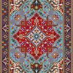 نخ و نقشه قالیچه پیاله نوش