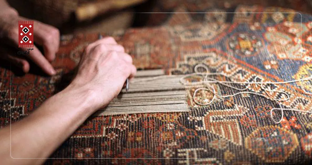 7 نکته آموزشی رفع ایرادات تابلو فرش: راهنمای عملی برای ترمیم و احیا رفع ایرادات تابلو فرش و رفو