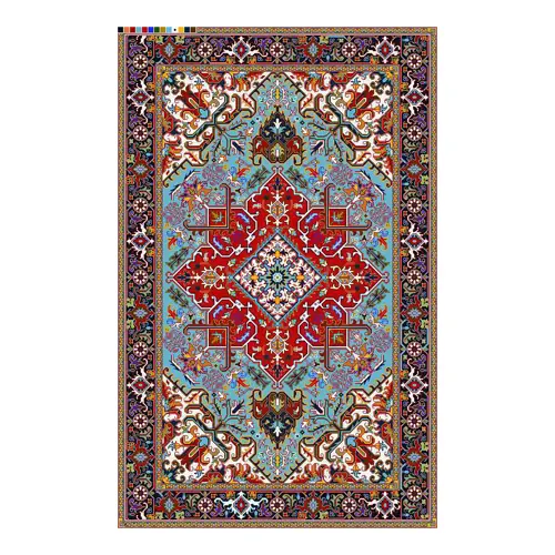 نخ و نقشه قالیچه