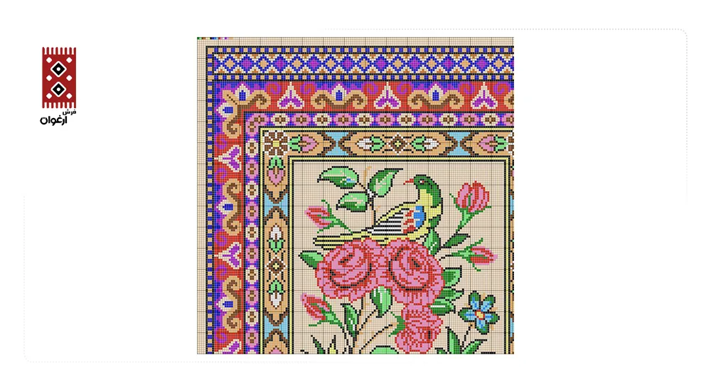 ۵ تفاوت کلیدی بین نخ و نقشه سنتی و کامپیوتری برای بافت تابلوفرش نخ و نقشه سنتی تابلوفرش