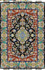 نخ و نقشه قالیچه سنتی 4486