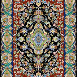 نخ و نقشه قالیچه سنتی 4486