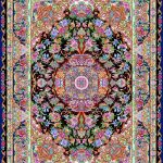 نخ و نقشه قالیچه سنتی 4549