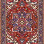 نخ و نقشه قالیچه سنتی 4663