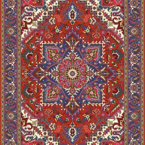 نخ و نقشه قالیچه سنتی 4663