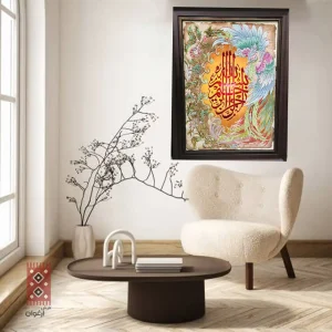 تابلو فرش دستباف سیمرغ